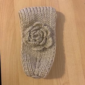Beige and Gold head wrap